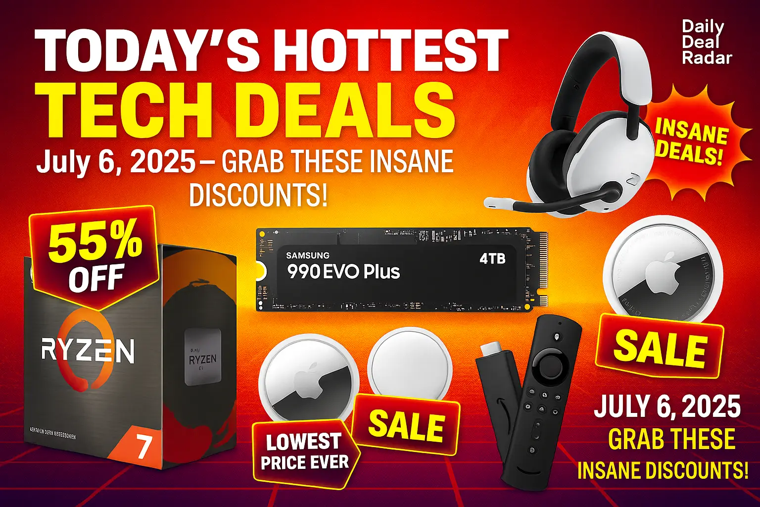 Today's Hottest Tech Deals